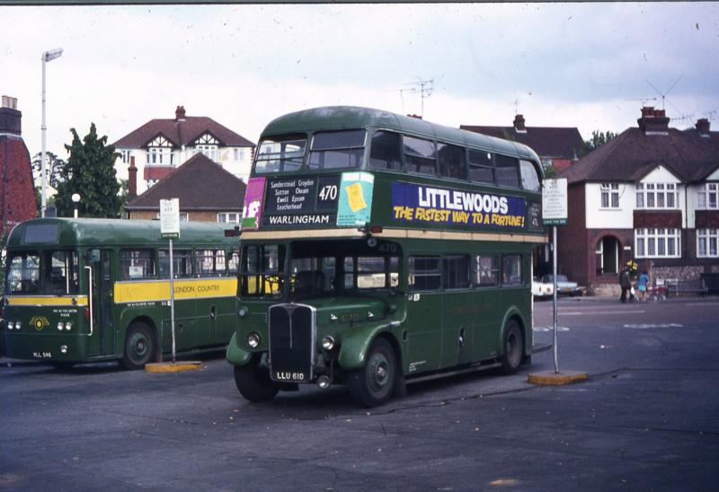 A TOUR OF LONDON TRANSPORT AND LONDON COUNTRY BUSES AND COACHES SINCE THE 1970 SPLIT