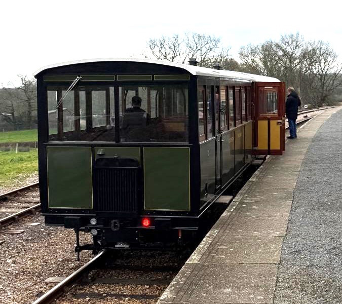 Isle of Wight Drewry Railcar Trip