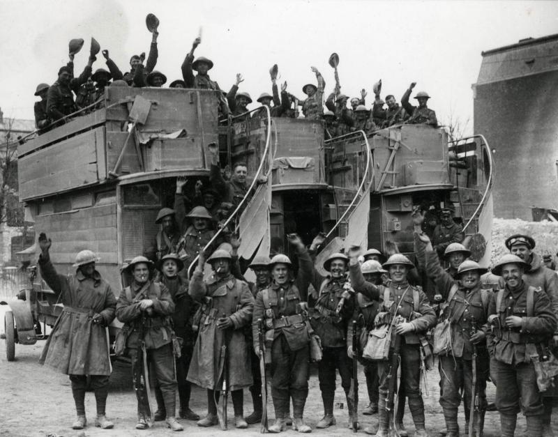 Buses In World War One