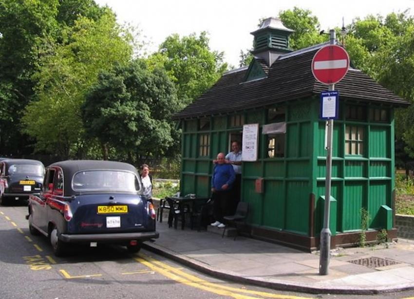 Russell Square shelter