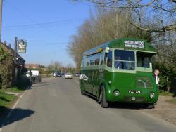 TF COACH VISITS EPPING ONGAR RAILWAY