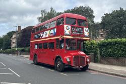 HERITAGE BUSES ON ROUTE 33