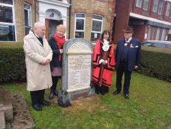 REMEMBRANCE CEREMONY AT FINCHLEY