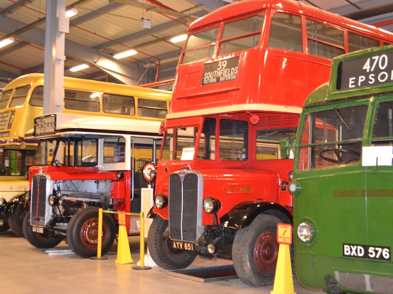 Explosion of bus activities at Depot