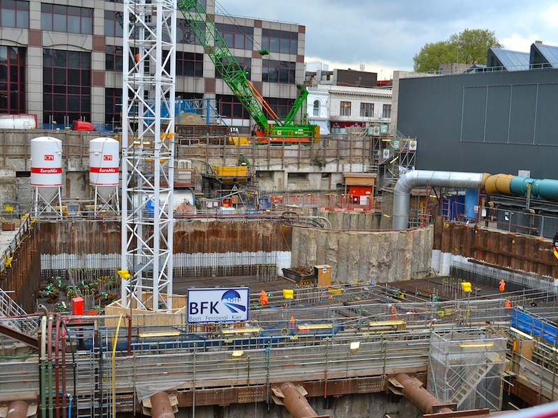 Crossrail visit for Friends' team