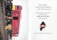 Sherlock Holmes and the London Underground 