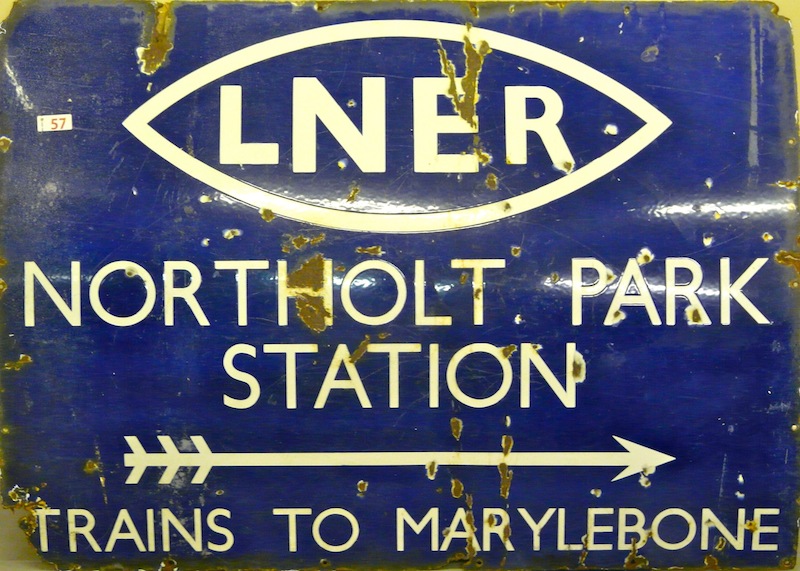 Enamel signs 